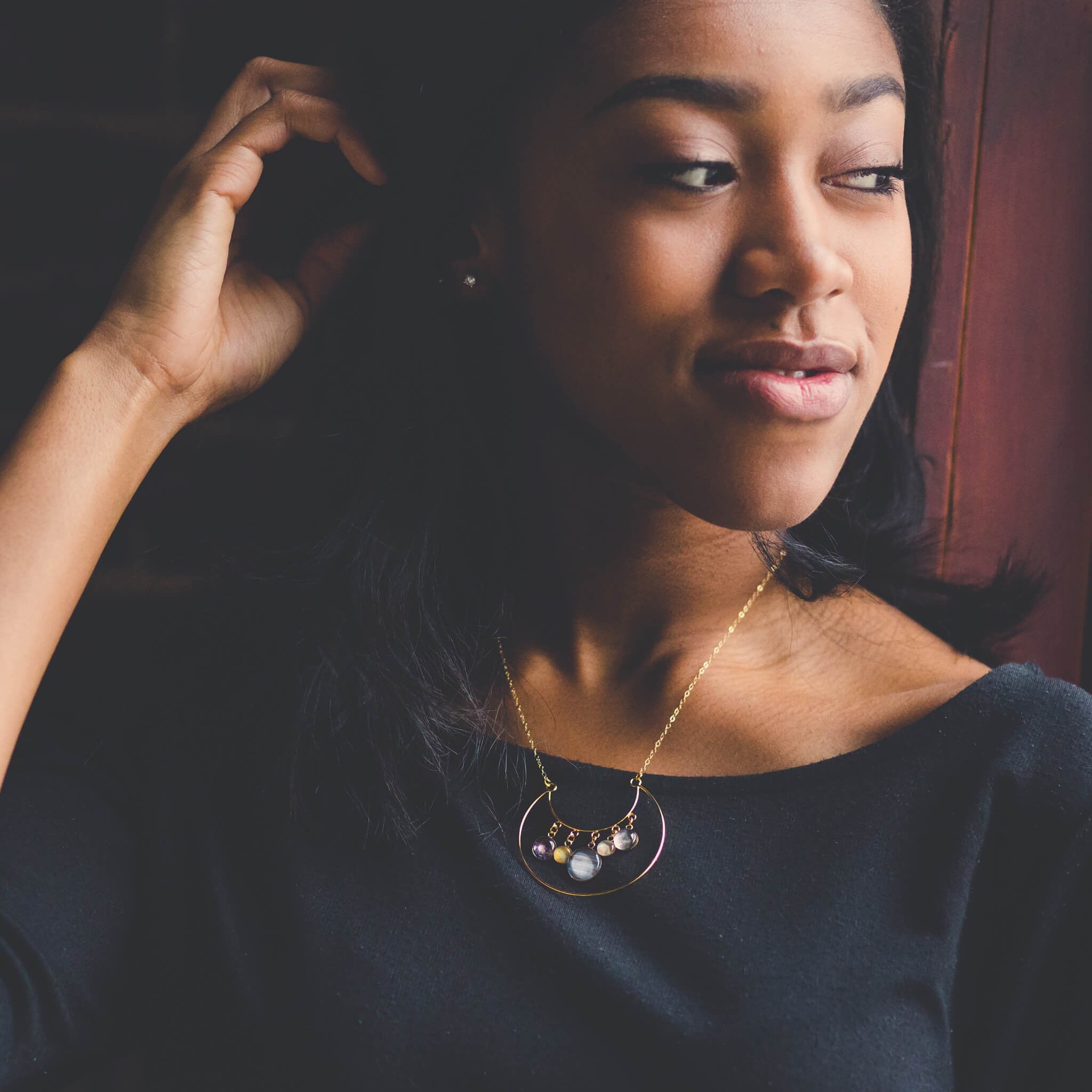 Galilean Moons of Jupiter Statement Necklace | Necklace | Wiccan Center