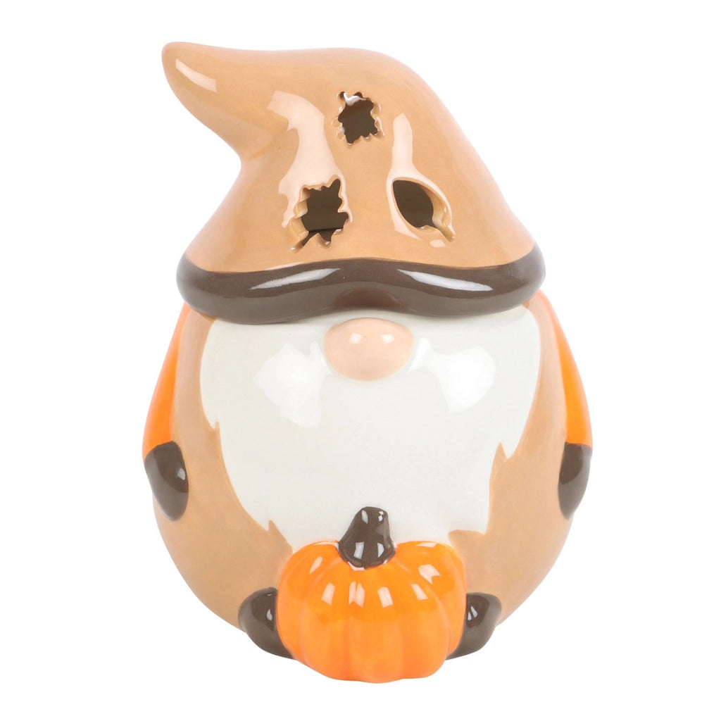Fall and Autumn Gnome Oil Burner | Wax Melt Warmer | Wiccan Center