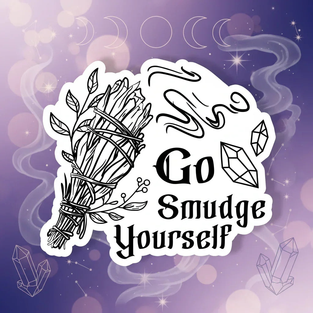 Go Smudge Yourself Vinyl Sticker