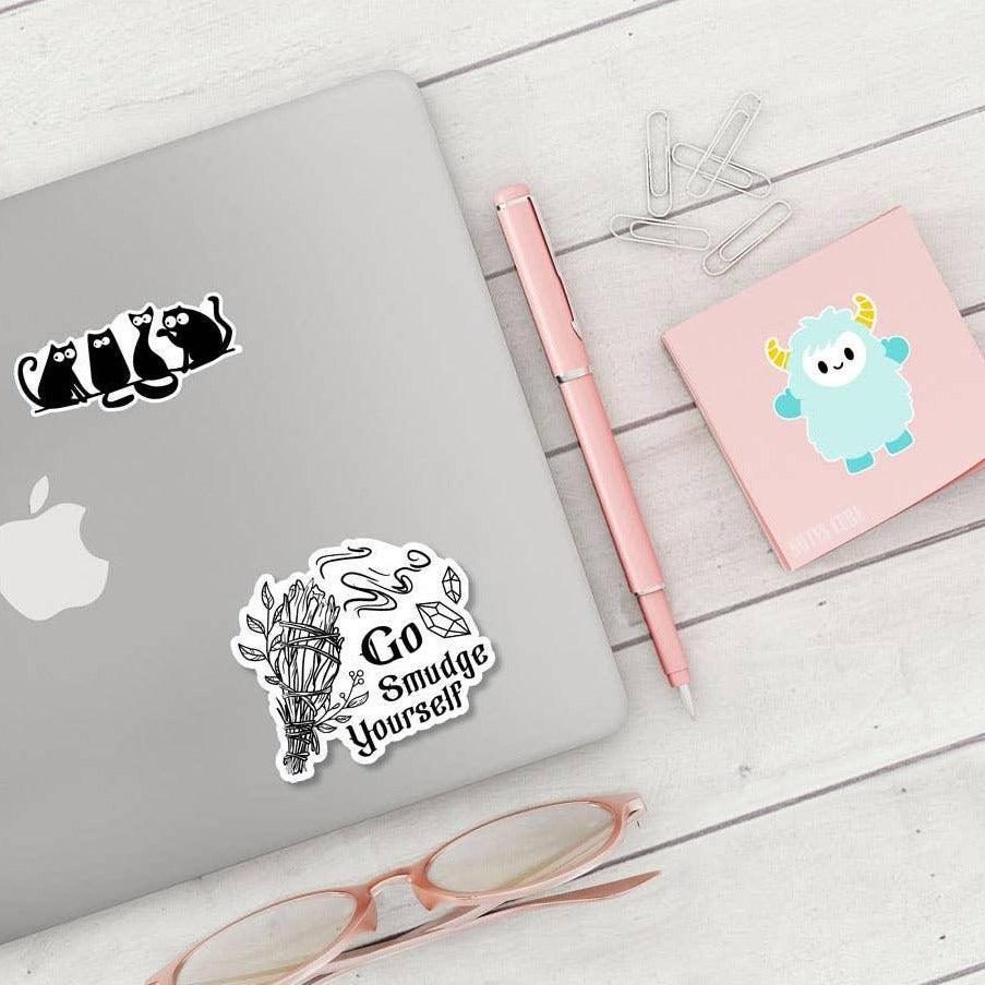 Go Smudge Yourself Vinyl Sticker