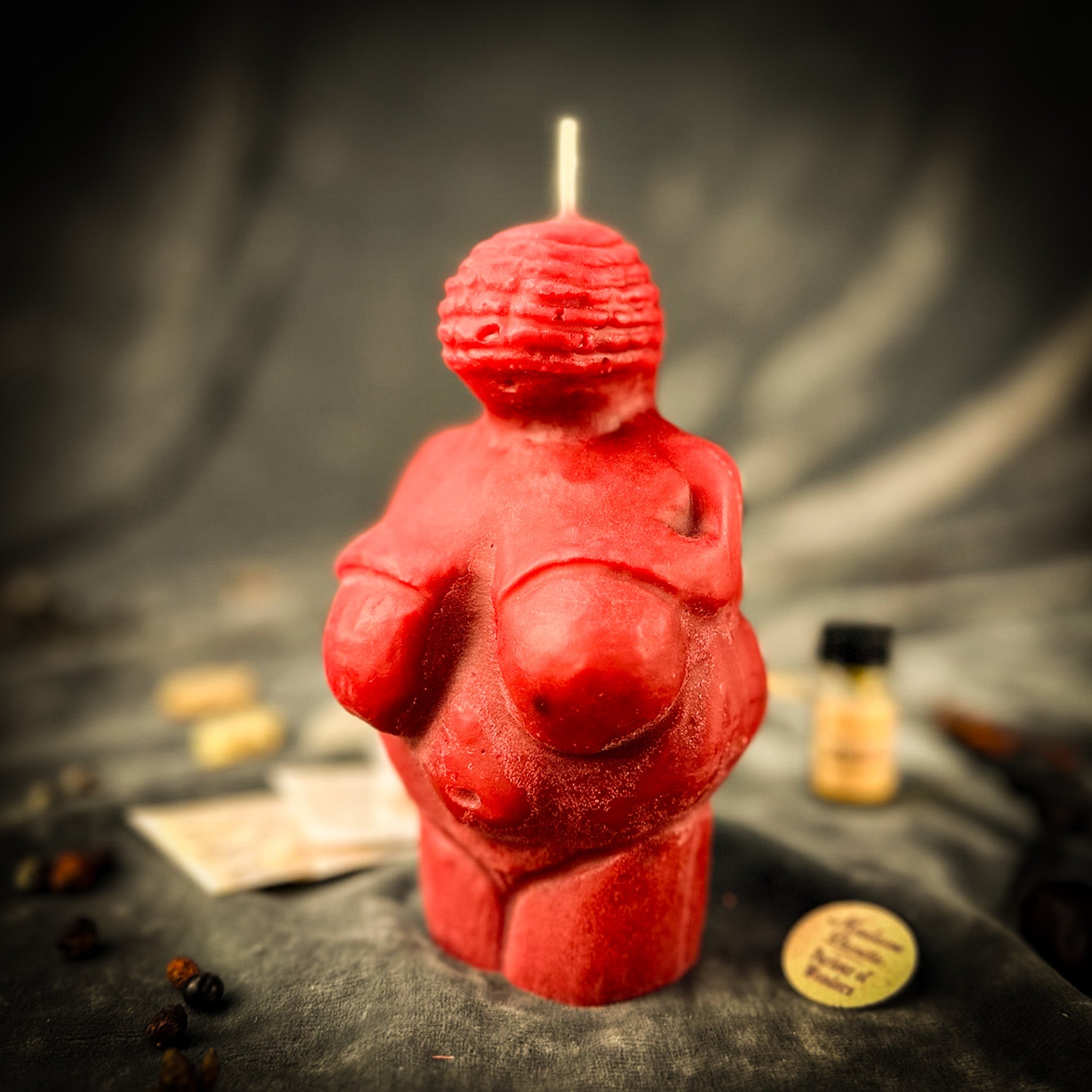 Goddess of Willendorf Candle Spell Kit - Feminine Power & Fertility Magic | Candle Spell Kit | Wiccan Center