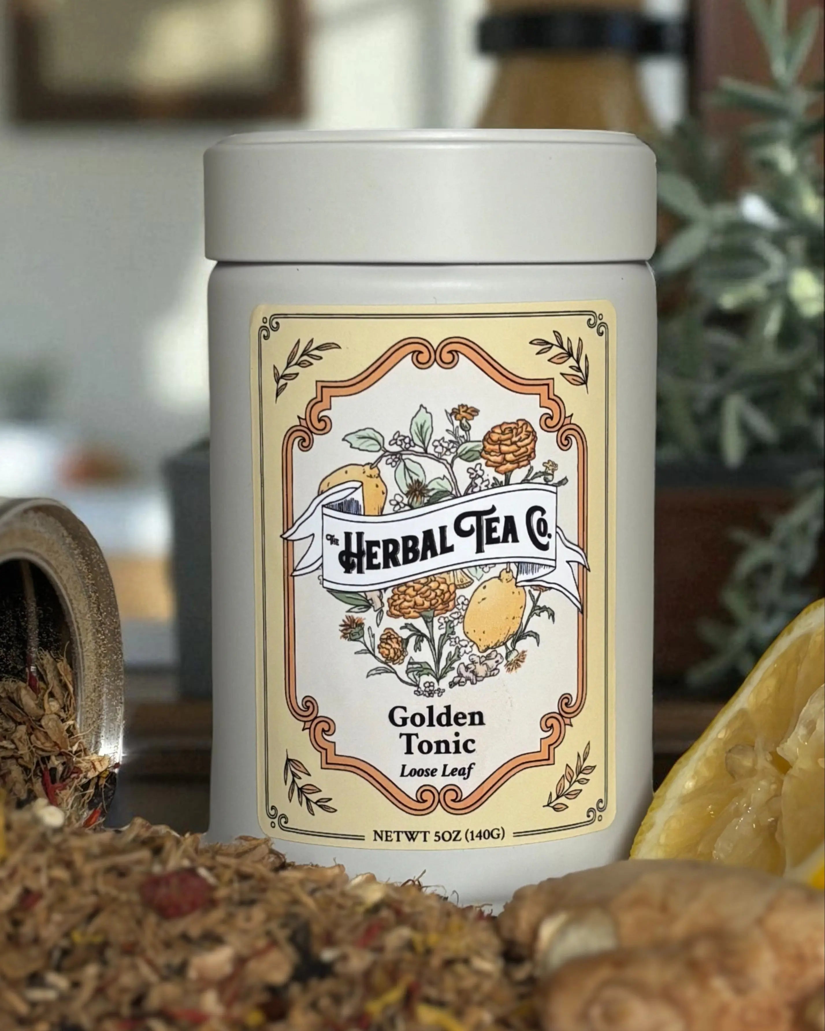 Golden Citrus Tonic | Tea | Wiccan Center