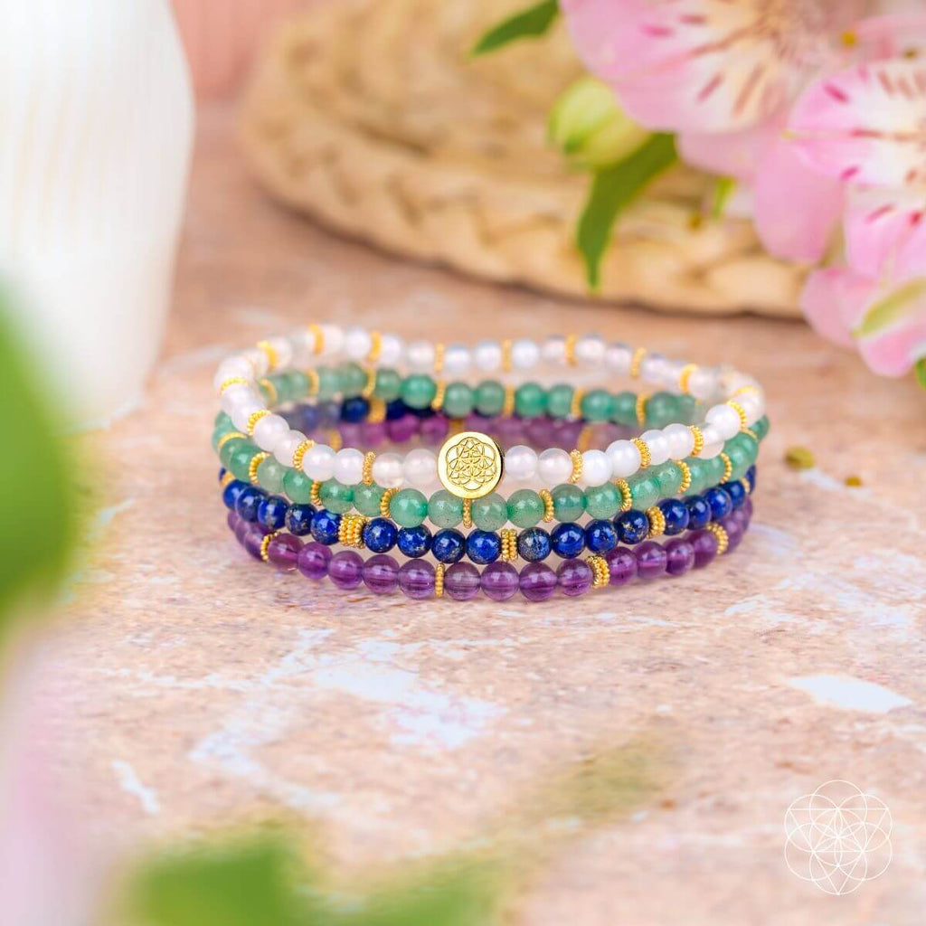 Good Karma Bracelet Set of Luck & Success Pack of 4 | Jewelry Set | Wiccan Center