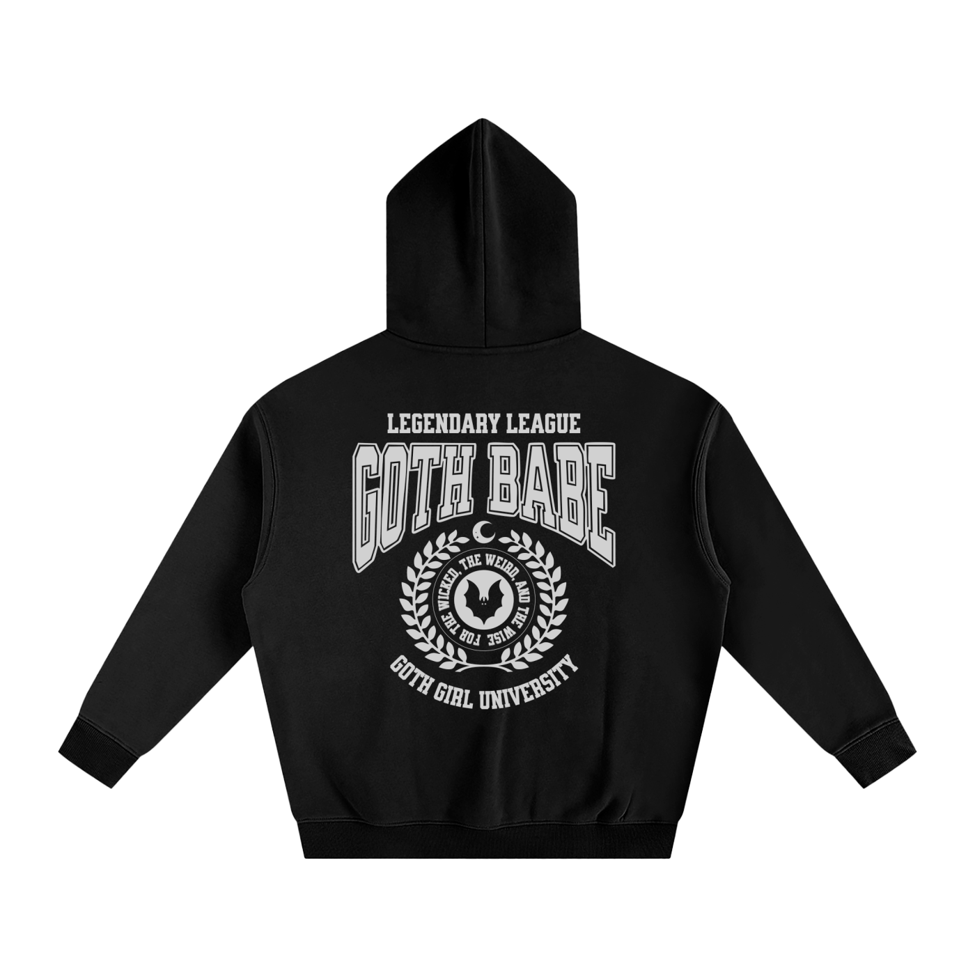 Goth Babe Oversized Fleeced Hoodie | | Wiccan Center