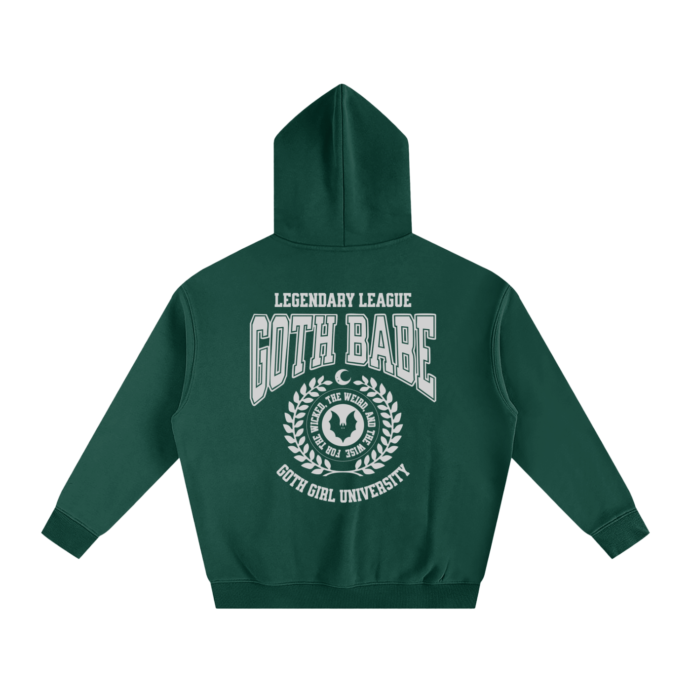 Goth Babe Oversized Fleeced Hoodie | | Wiccan Center