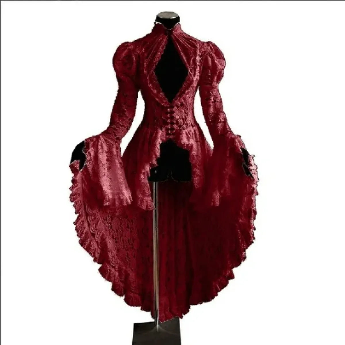 Gothic Lace Renaissance Dress – Vintage Medieval Cosplay | Cosplay | Wiccan Center