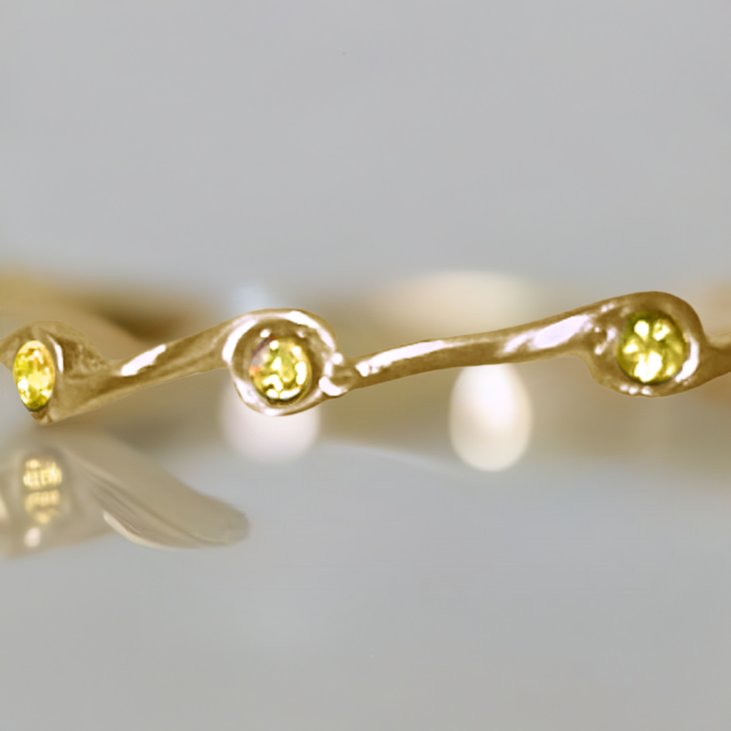 Topaz Birthstone Stacker Ring | Rings | Wiccan Center