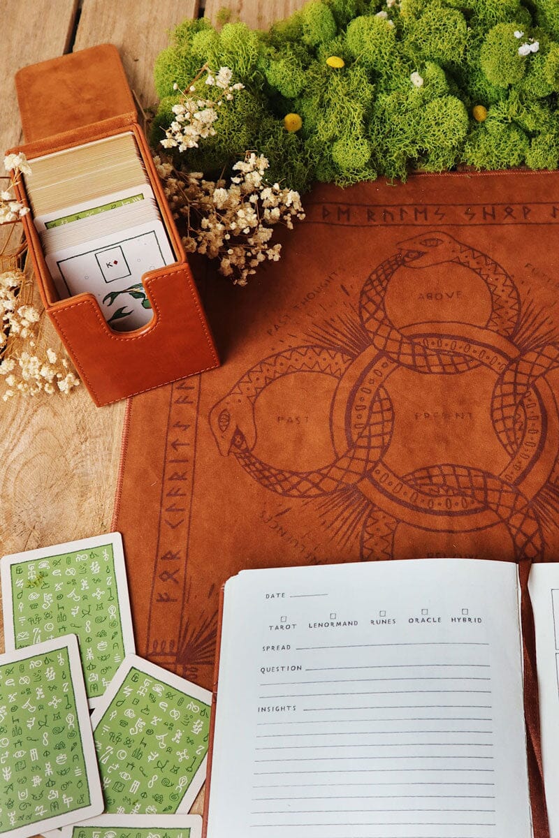 Green Glyphs Carrying Case | Case | Wiccan Center