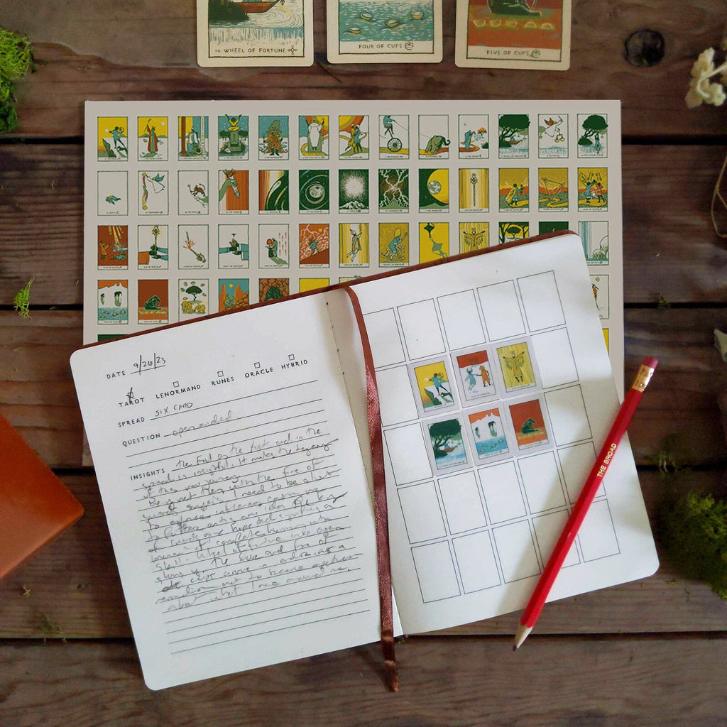 Green Glyphs Divination Diary | Journal | Wiccan Center
