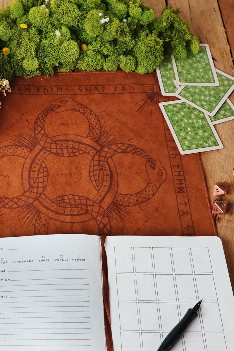 Green Glyphs Divination Diary | Journal | Wiccan Center