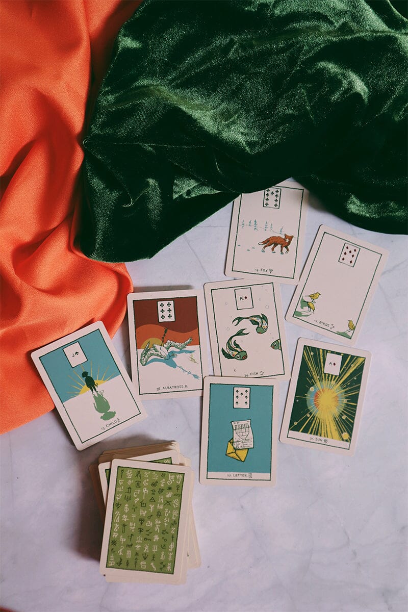 Green Glyphs Lenormand | Deck | Wiccan Center
