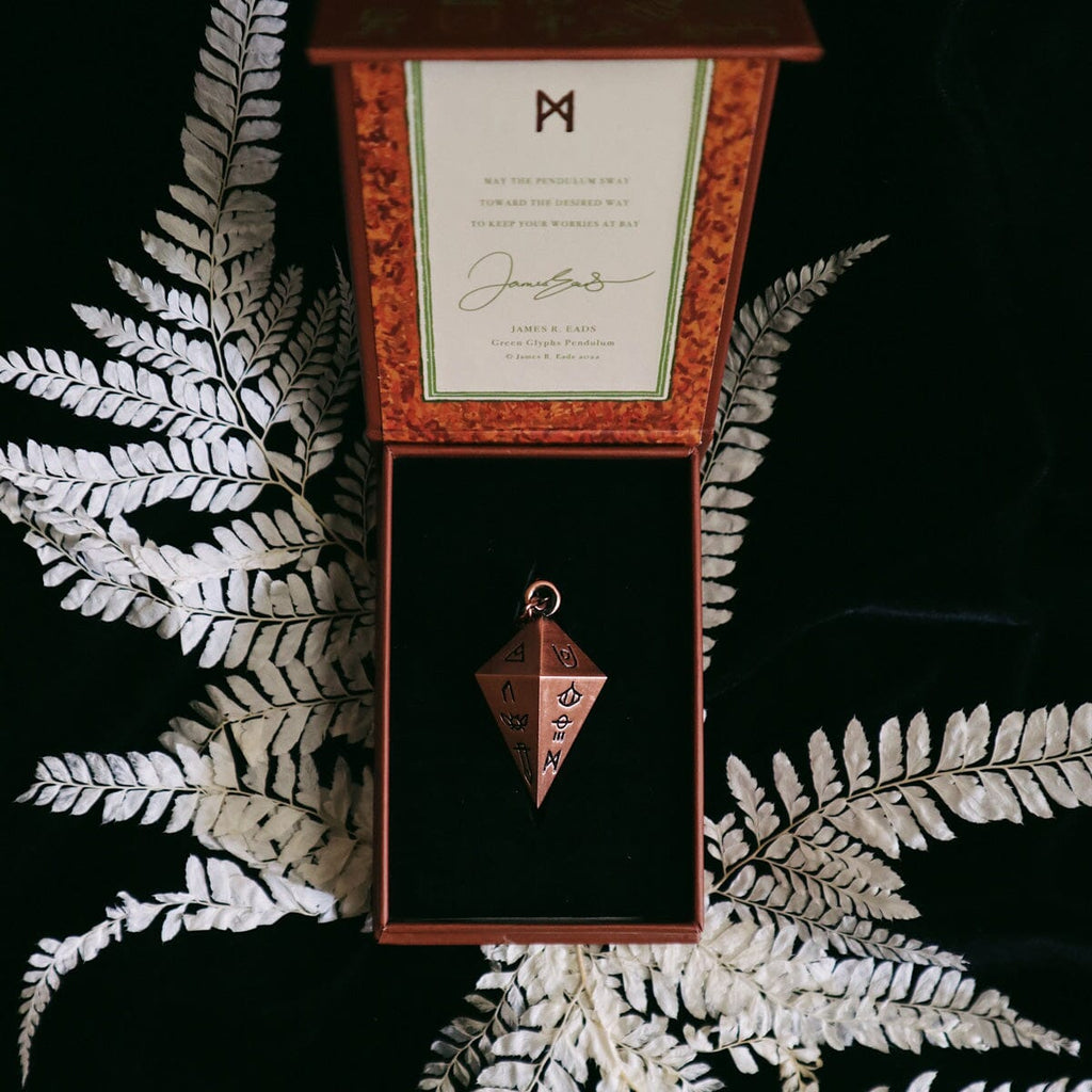 Green Glyphs Pendulum | Pendulum | Wiccan Center