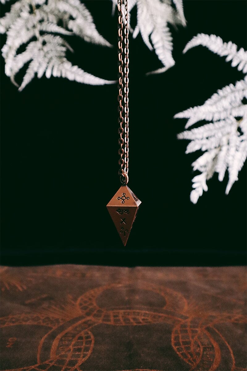Green Glyphs Pendulum | Pendulum | Wiccan Center