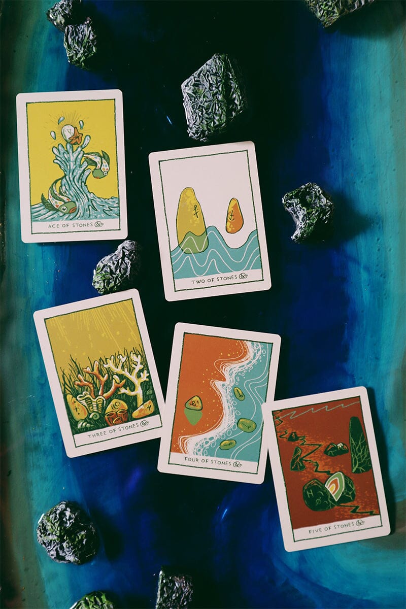 Green Glyphs Tarot | Deck | Wiccan Center
