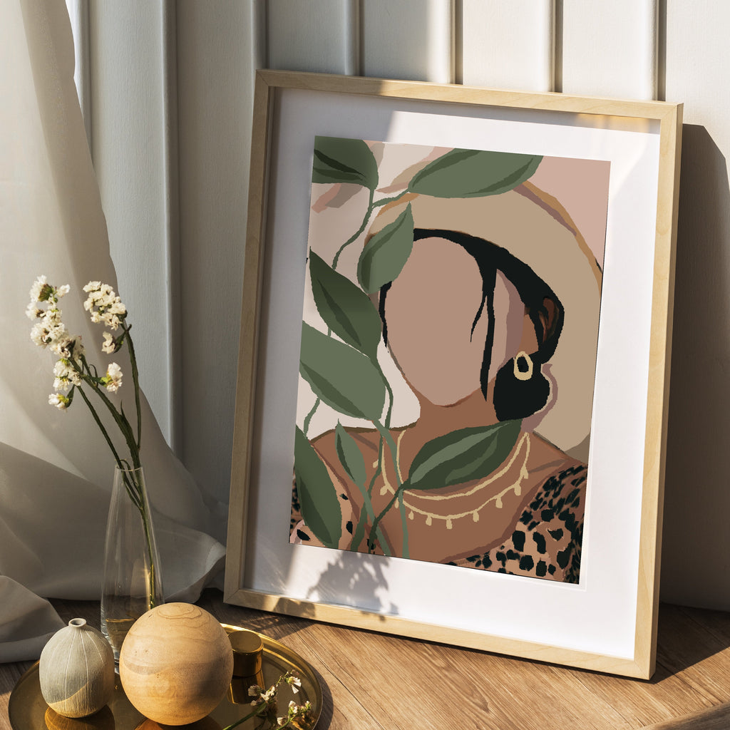 The Plant Lover Art Print