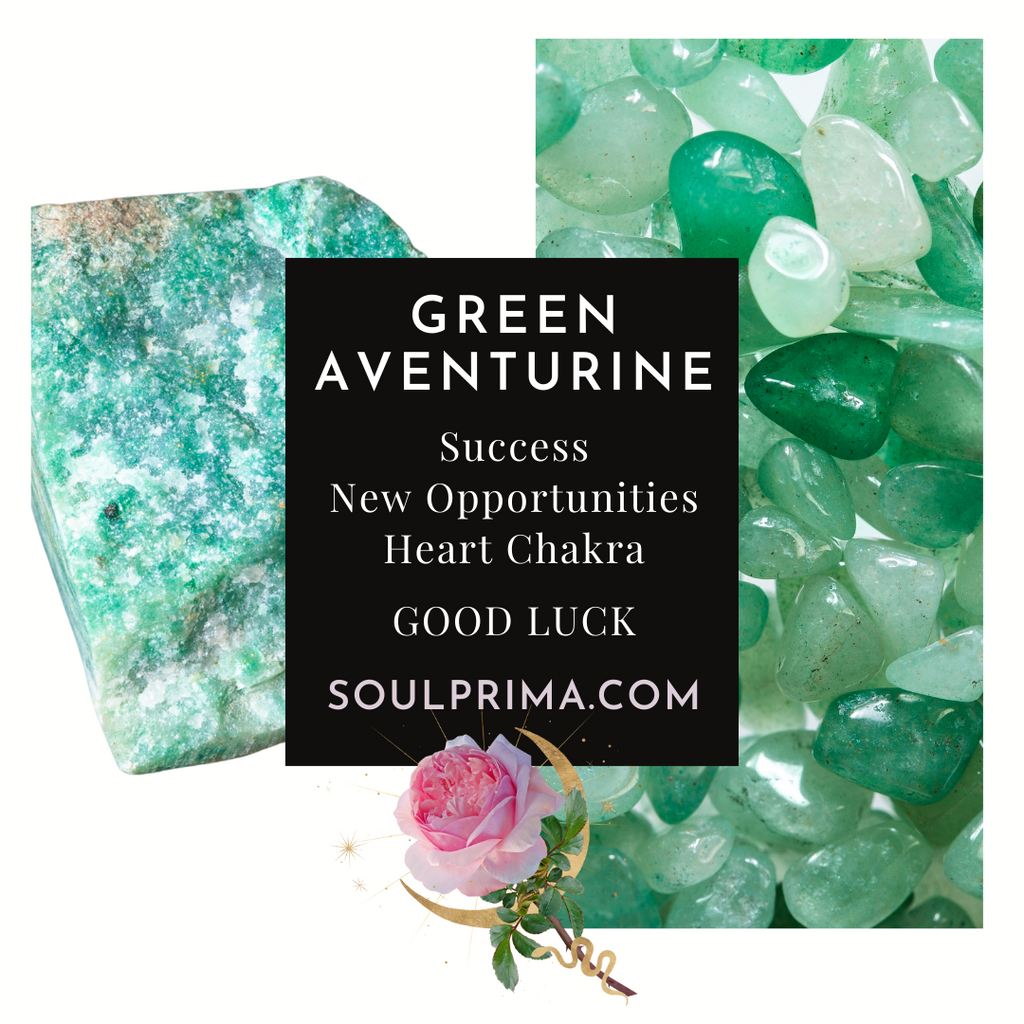 Green Aventurine or Lepidolite Ankh for Abundance and Stability, 2 Inch | Crystals | Wiccan Center
