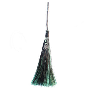 Celtic Knot Aventurine Broom (18"L) | Brooms | Wiccan Center