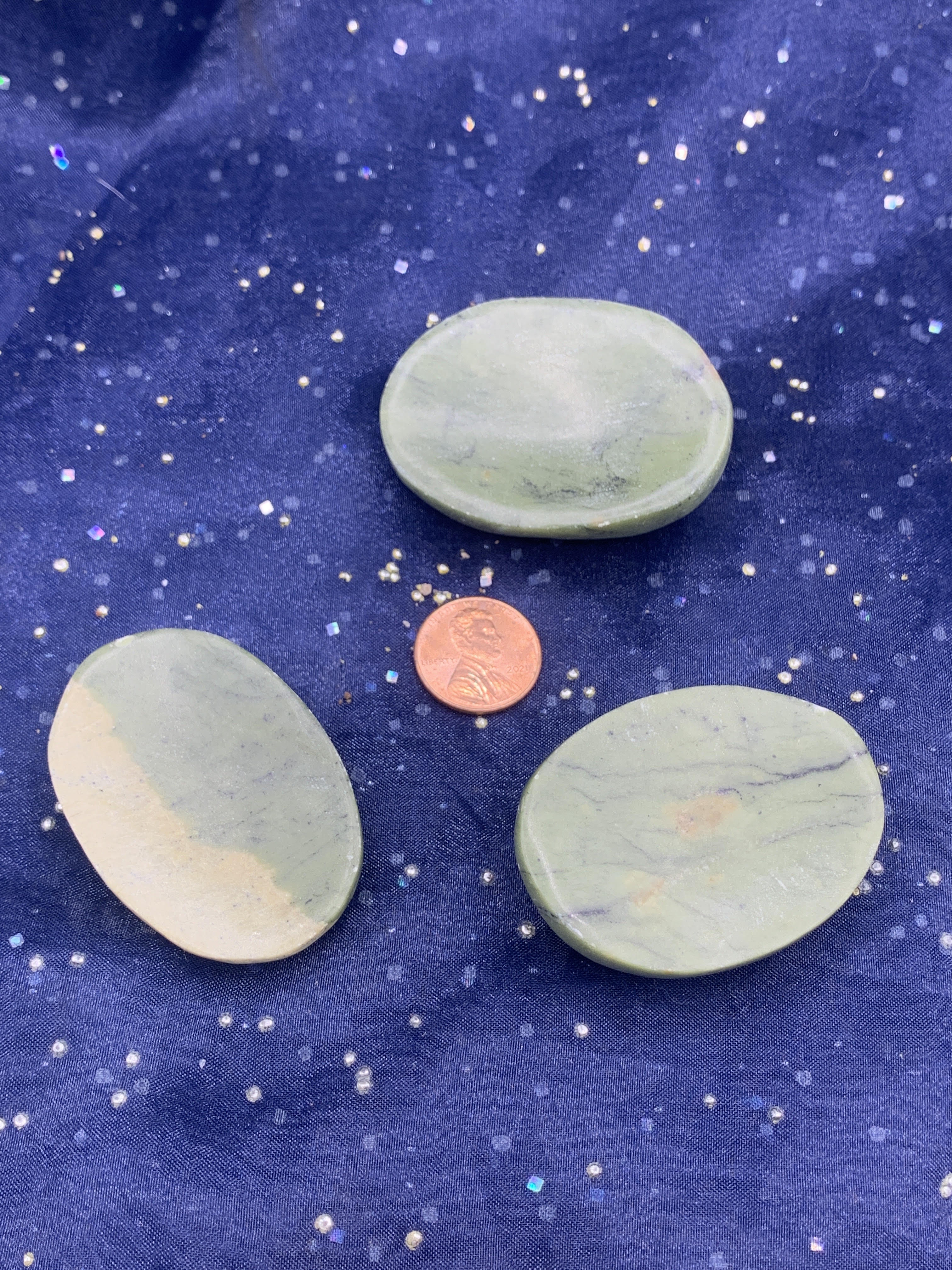 Green Jade - Worry Stone | Worry Stones | Wiccan Center