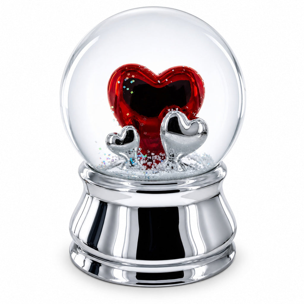 Romantic Red Heart in Love Glass Musical Water Snow Globe | Snow Globes > Love | Wiccan Center