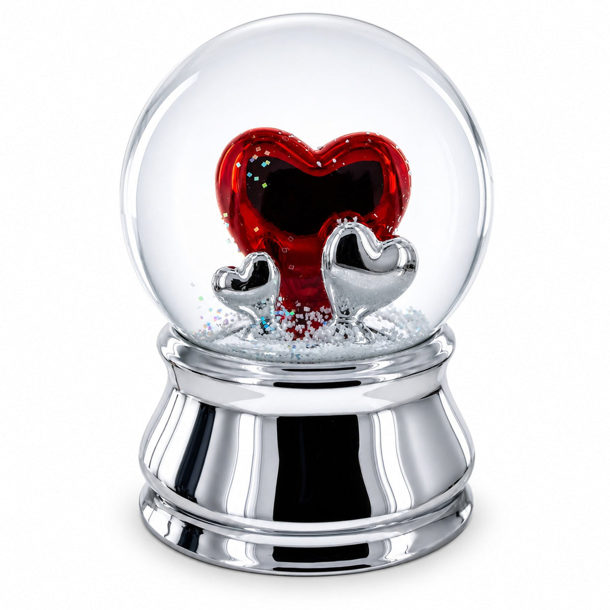 Romantic Red Heart in Love Glass Musical Water Snow Globe | Snow Globes > Love | Wiccan Center
