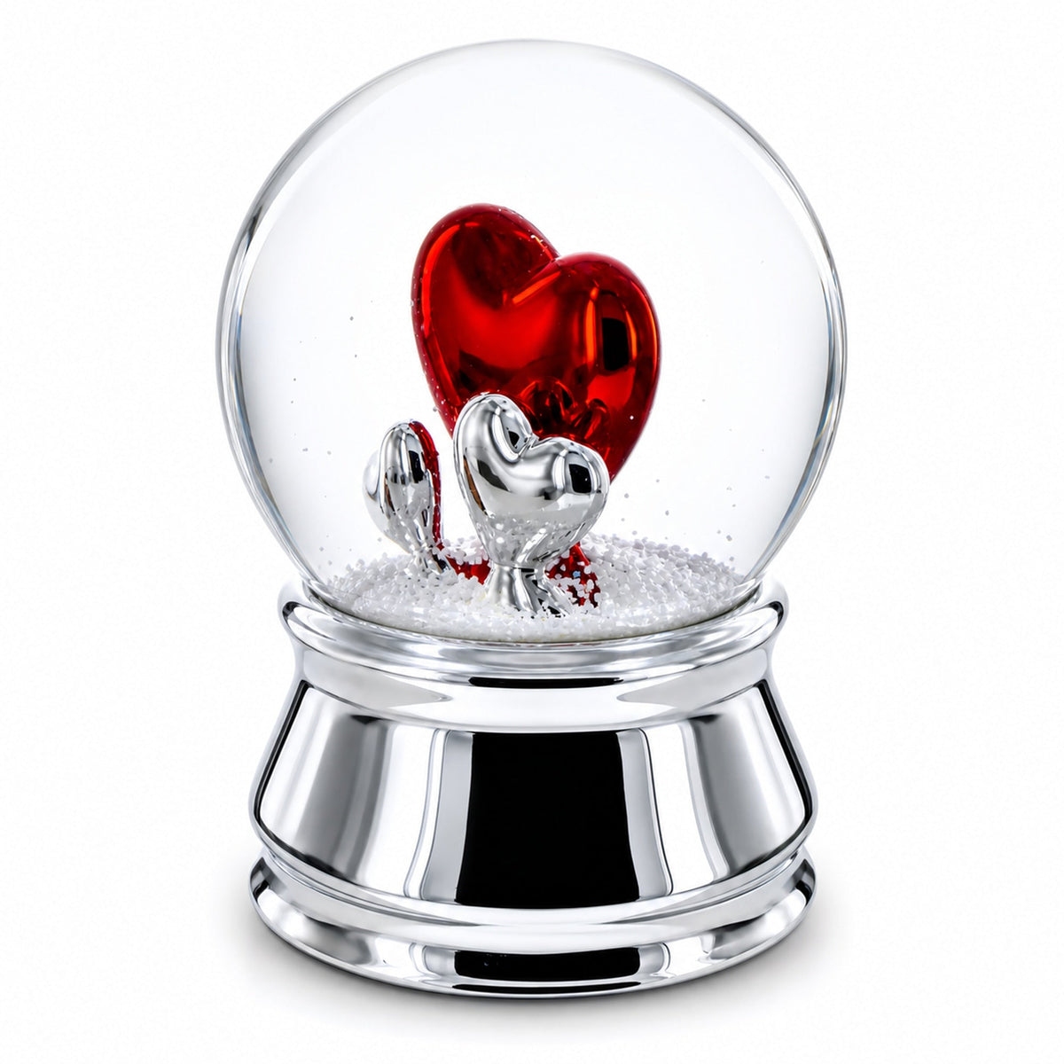 Romantic Red Heart in Love Glass Musical Water Snow Globe | Snow Globes > Love | Wiccan Center