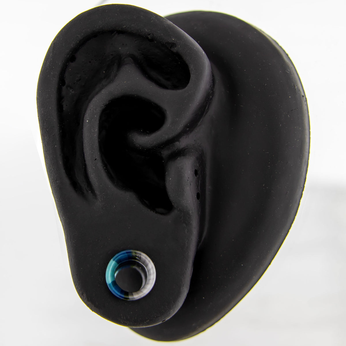 Pair Oregon Sky Borosilicate Glass Single Flare Tunnel | | Wiccan Center