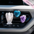 Guardian Angel Car Crystals of Protection | Crystal set | Wiccan Center