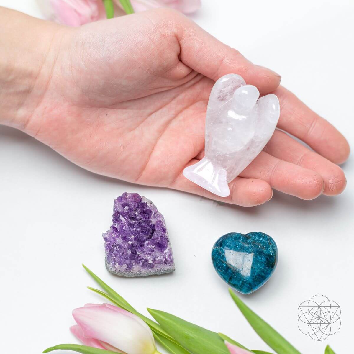 Guardian Angel Car Crystals of Protection | Crystal set | Wiccan Center