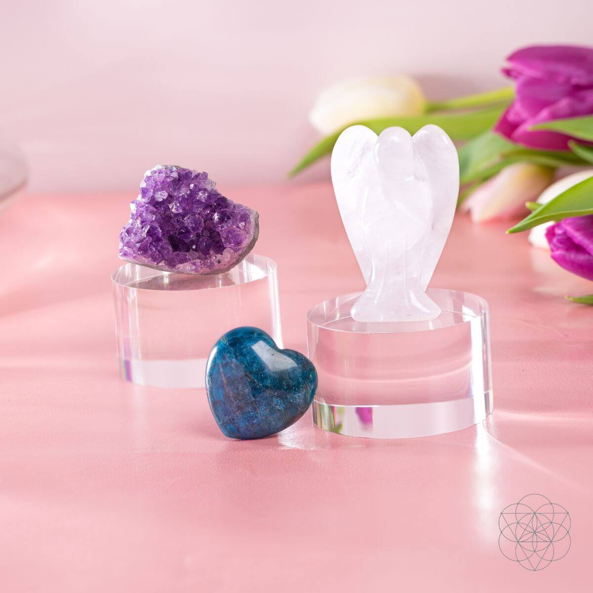 Guardian Angel Car Crystals of Protection | Crystal set | Wiccan Center