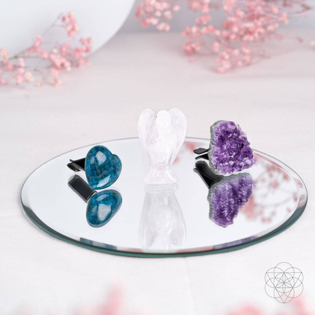 Guardian Angel Car Crystals of Protection | Crystal set | Wiccan Center