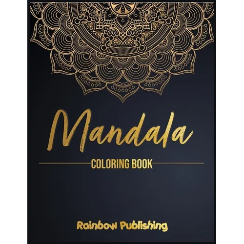 Mandala Coloring Book: A Mindfulness coloring book for adults with relaxing patterns - Paperback | Books | Wiccan Center