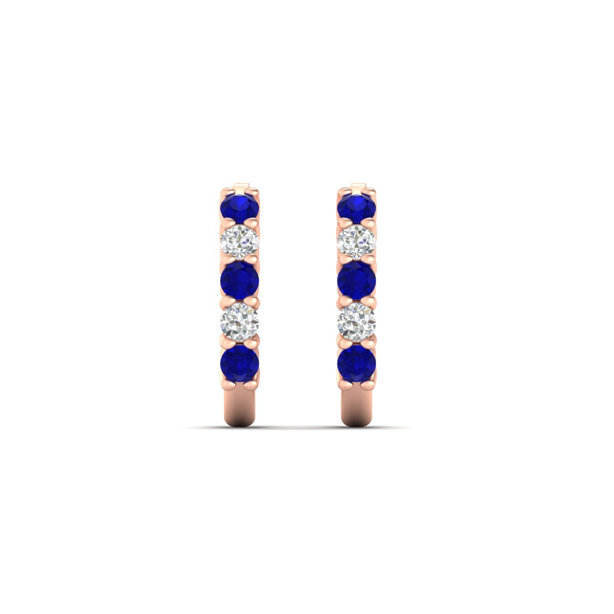Half Huggie Hoop Earring