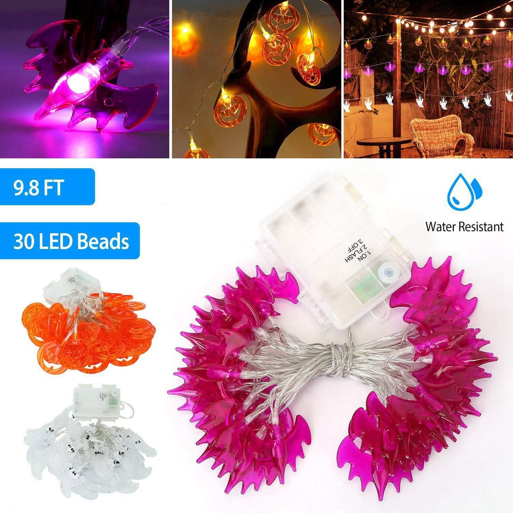 Halloween 30 LED String Lights | Seasonal Decor | Wiccan Center