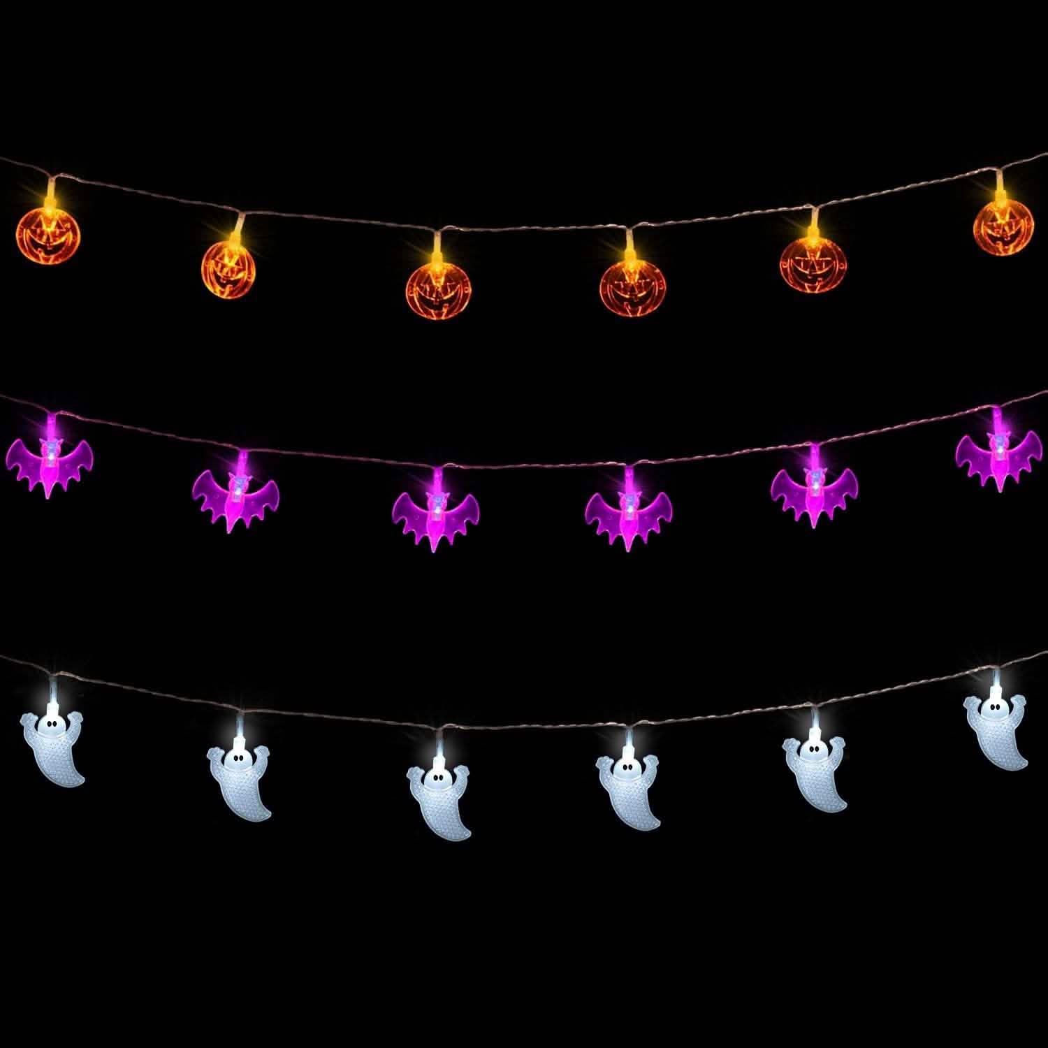 Halloween 30 LED String Lights | Seasonal Decor | Wiccan Center