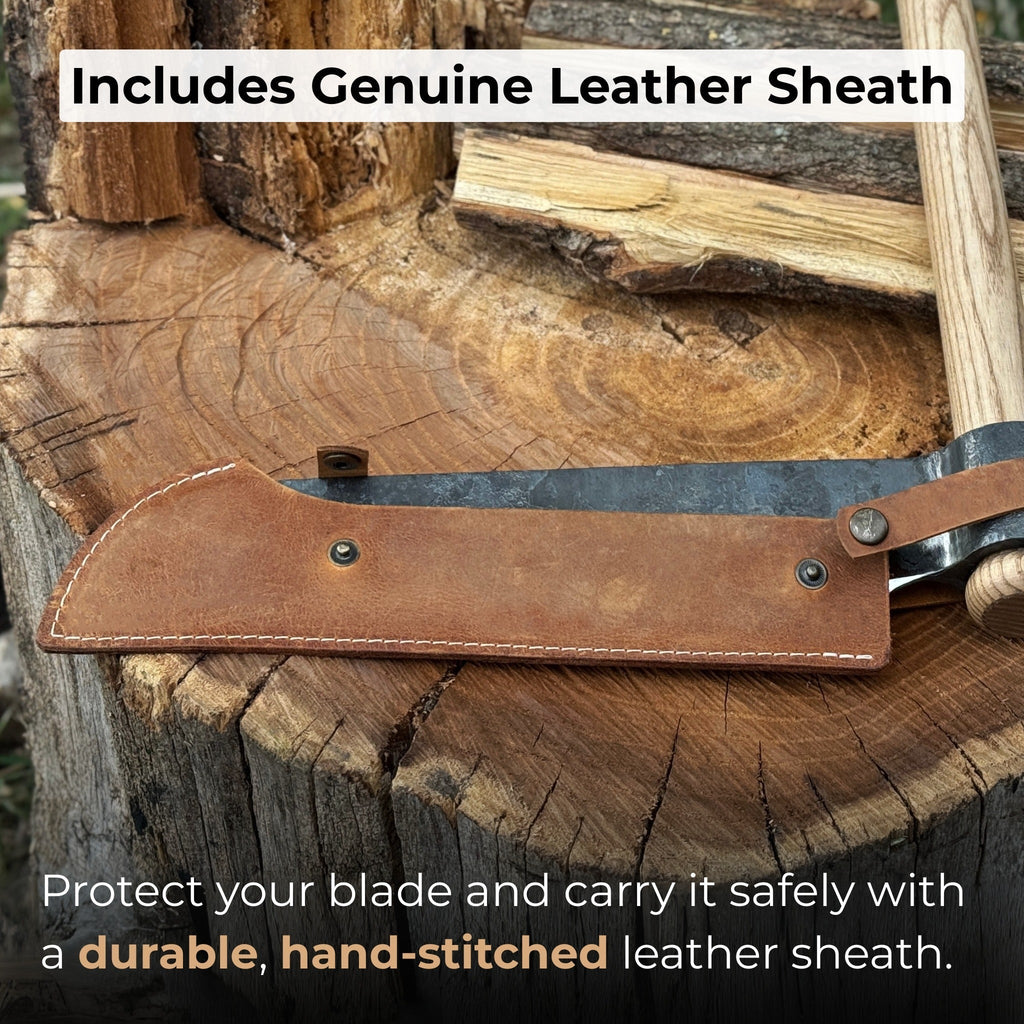 Hand-Forged Splitting Froe, Blade - 25.5 cm (10 inches) | Froe | Wiccan Center