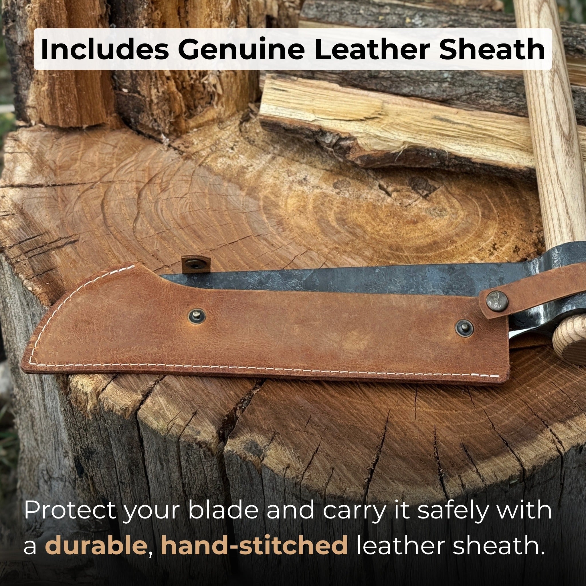 Hand-Forged Splitting Froe, Blade - 25.5 cm (10 inches) | Froe | Wiccan Center