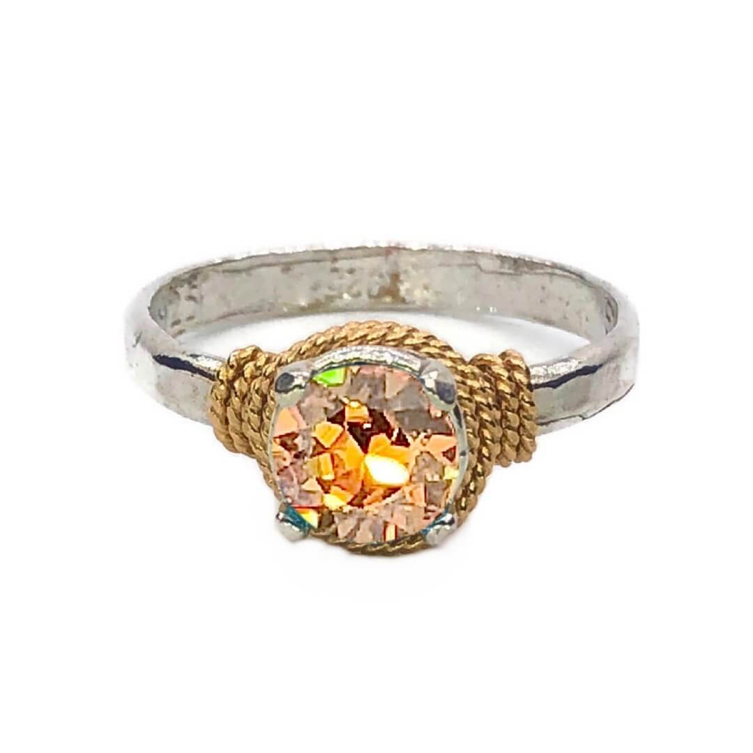 Hand Hammered Birthstone Ring | Rings | Wiccan Center