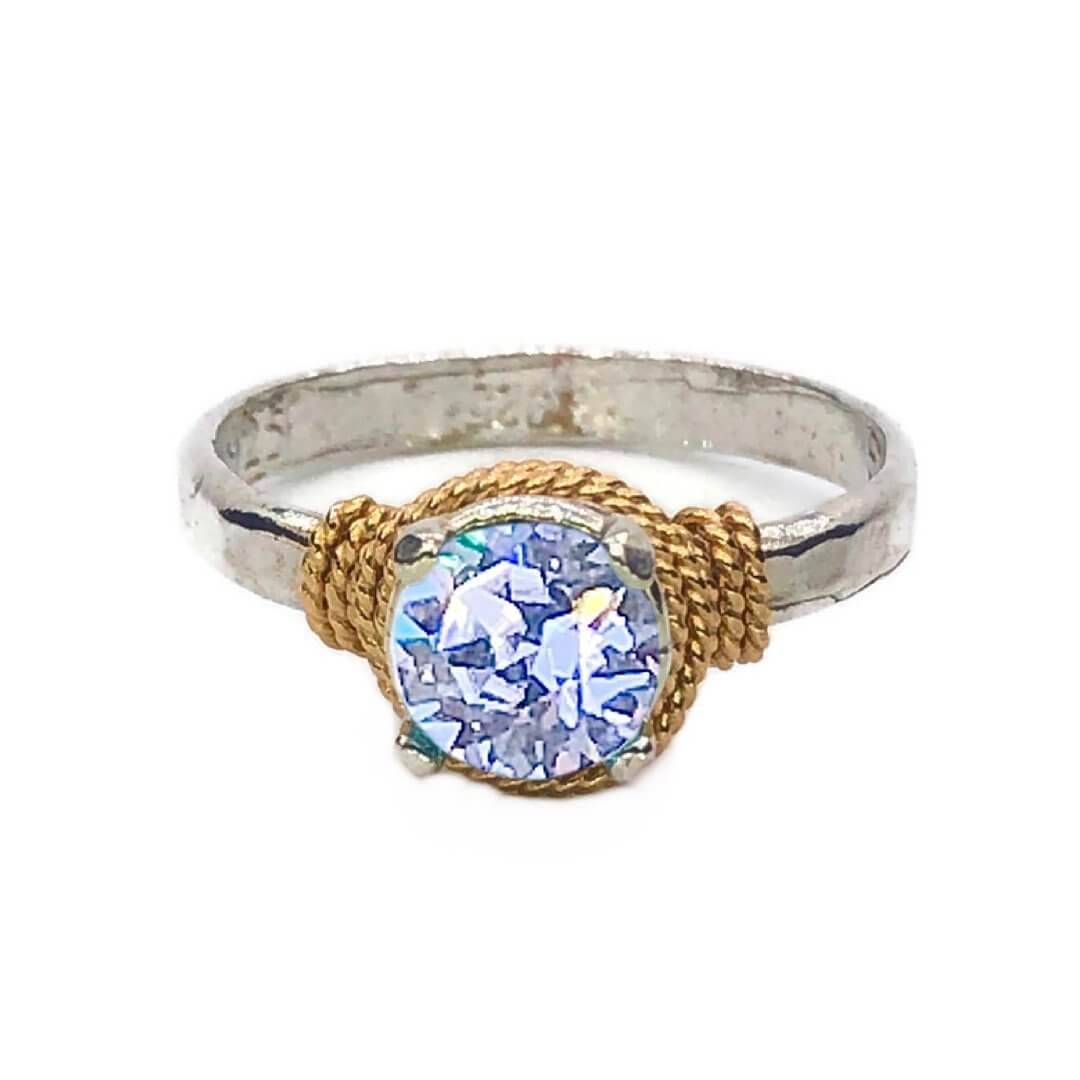 Hand Hammered Birthstone Ring | Rings | Wiccan Center