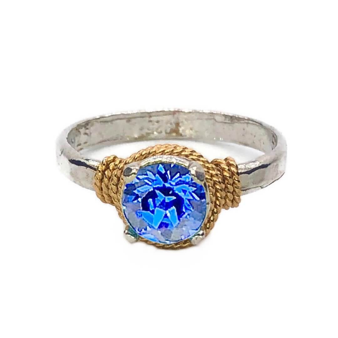 Hand Hammered Birthstone Ring | Rings | Wiccan Center