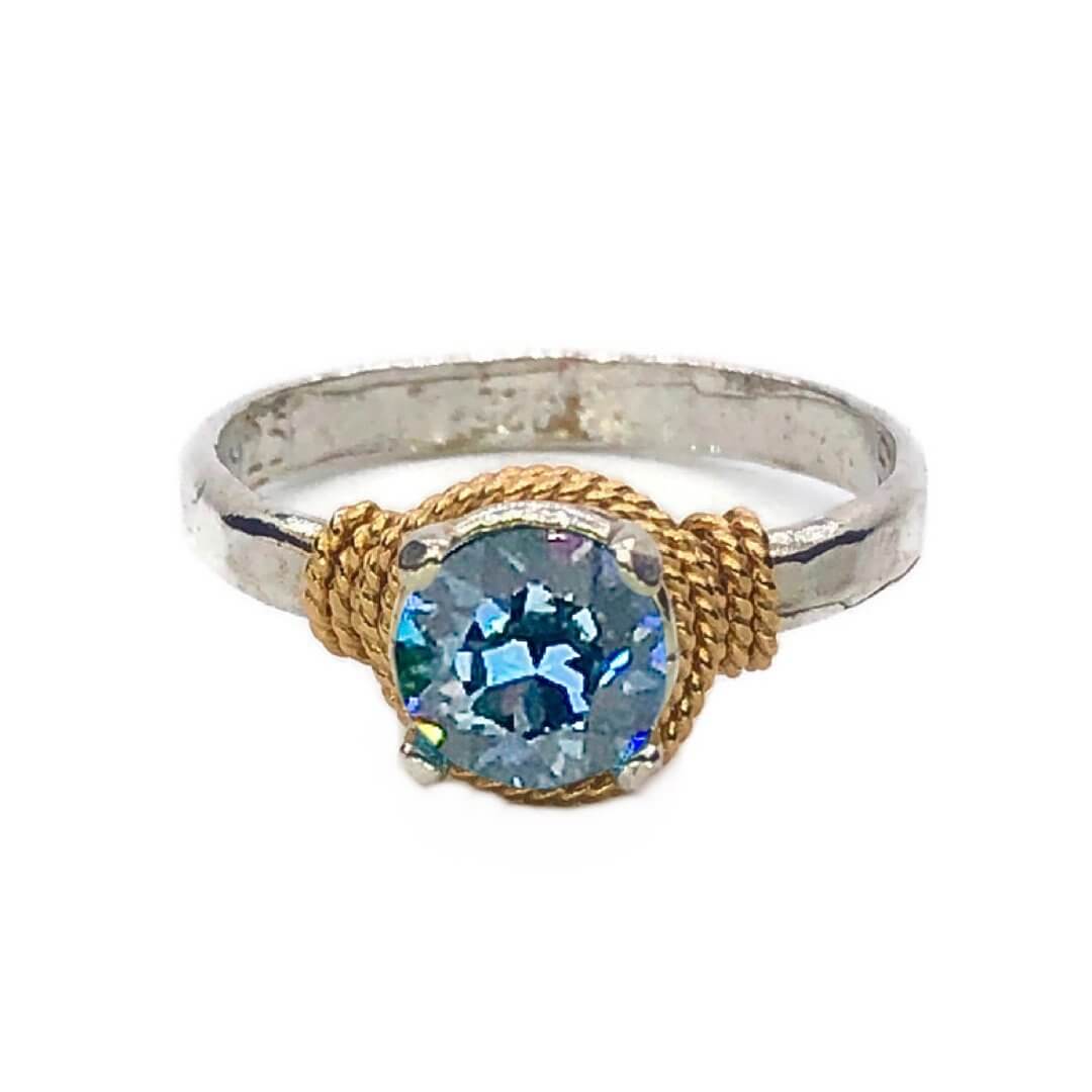 Hand Hammered Birthstone Ring | Rings | Wiccan Center