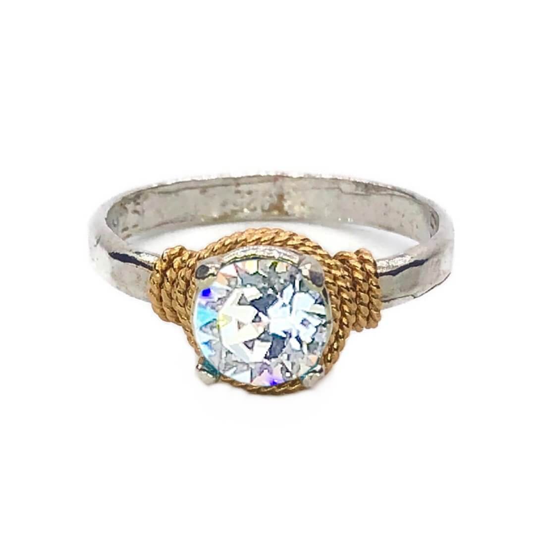 Hand Hammered Birthstone Ring | Rings | Wiccan Center