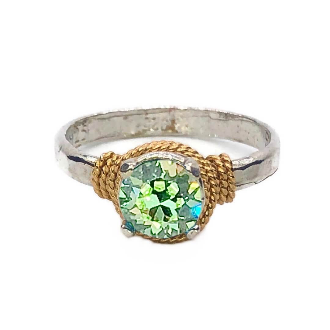 Hand Hammered Birthstone Ring | Rings | Wiccan Center