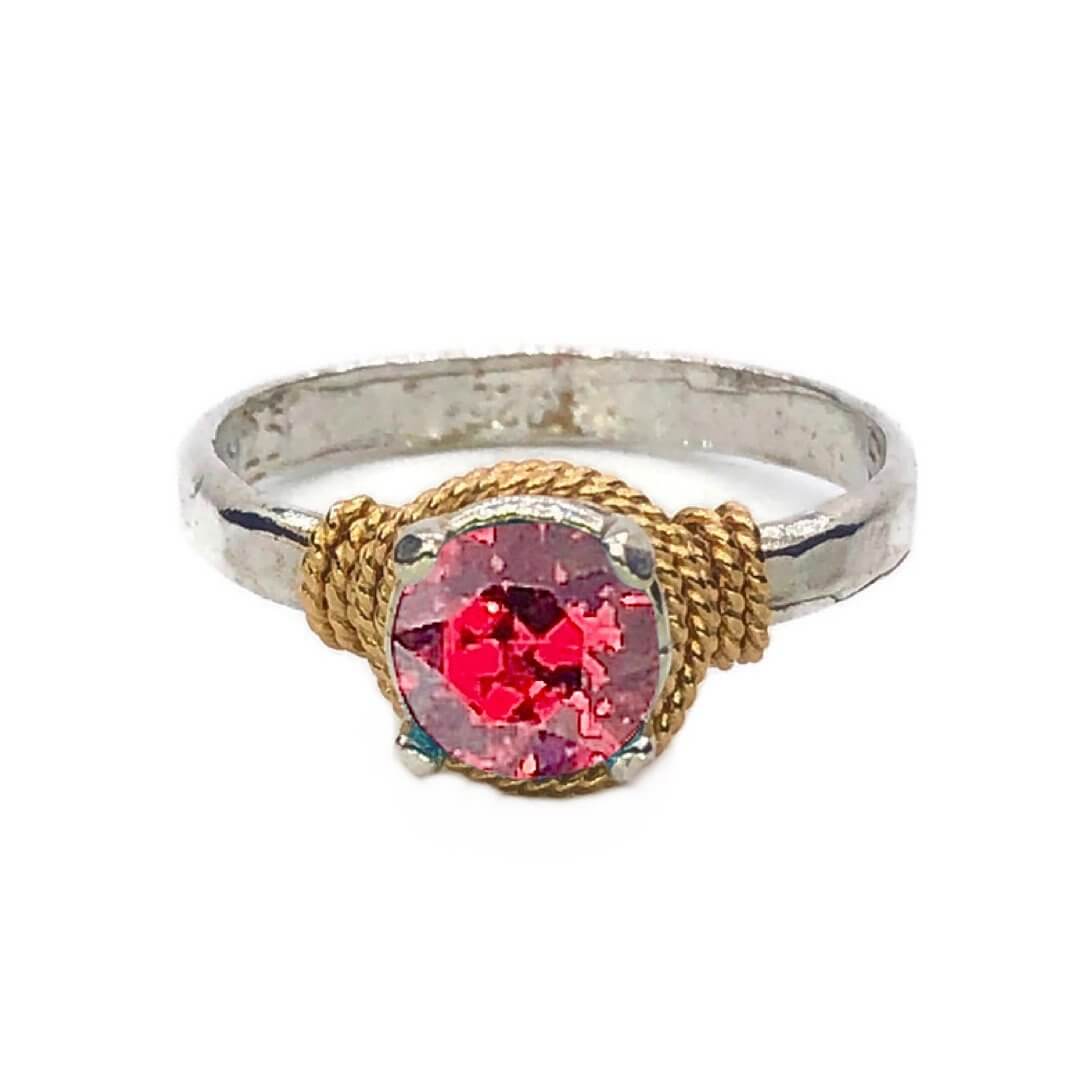 Hand Hammered Birthstone Ring | Rings | Wiccan Center