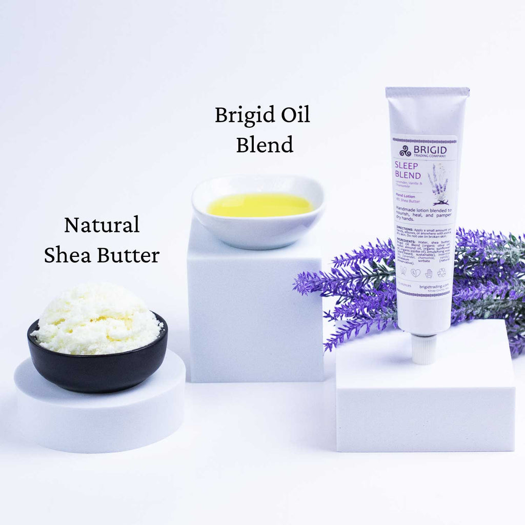 Sleep Blend Natural Hand Lotion - Lavender, Chamomile, and Vanilla | Lotion | Wiccan Center