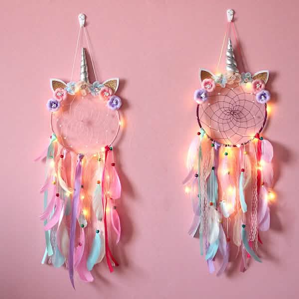 Handmade Feather Dream Catcher Wall Hanging Decoration | Furniture & Decor | Wiccan Center