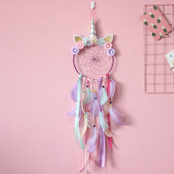 Handmade Feather Dream Catcher Wall Hanging Decoration | Furniture & Decor | Wiccan Center