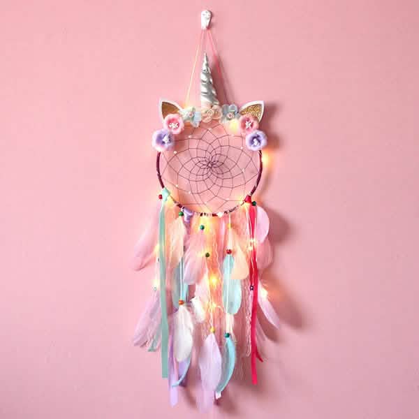 Handmade Feather Dream Catcher Wall Hanging Decoration | Furniture & Decor | Wiccan Center