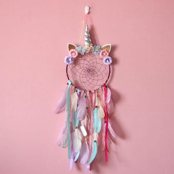 Handmade Feather Dream Catcher Wall Hanging Decoration | Furniture & Decor | Wiccan Center