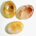 Handpicked Hematoid Quartz Oval Soap Dish – Natural Polished Stone