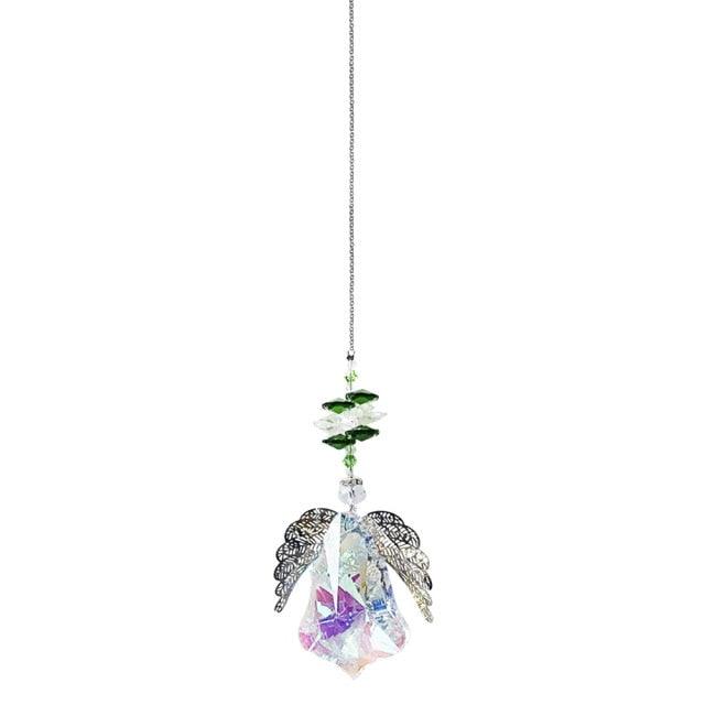 Hanging Sun Catcher Moon Light With Chain Pendant Ornament Crystal Balls Catcher Wind-chime Rainbow Maker Crystal Hanging Window Curtain Chandelier Outdoor Garden Home Decor Christmas Day Party Wedding Decoration | STDEM829SY | Wiccan Center